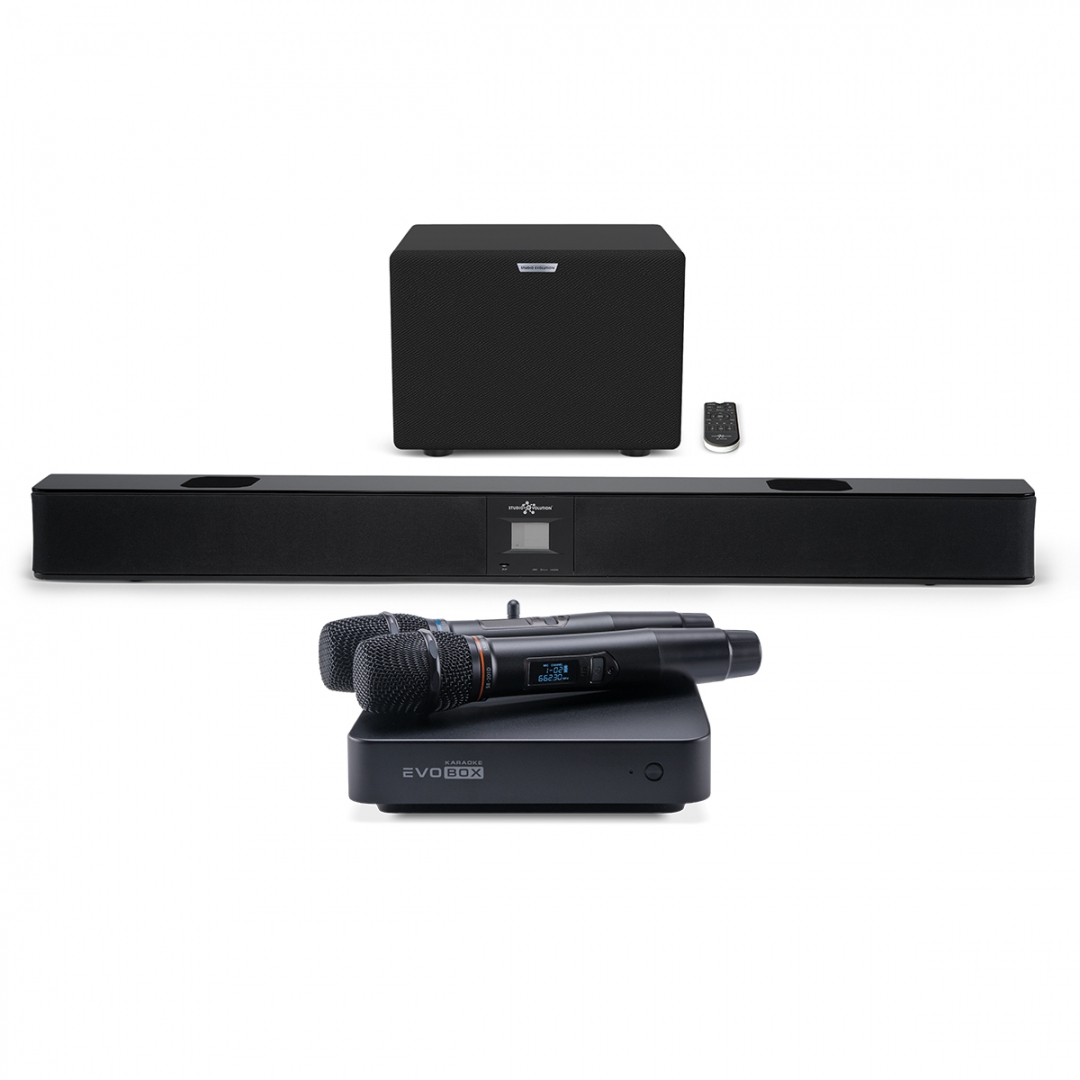 караоке-комплект EVOBOX Plus + EvoSound Bar (саундбар с караоке) в Салехарде
