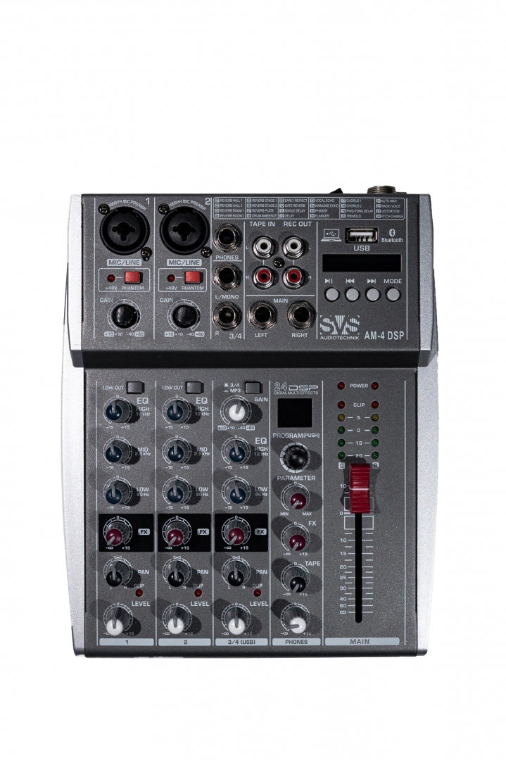 SVS Audiotechnik mixers AM-4 DSP Аналоговый микшерный пульт, 4-канала в Салехарде