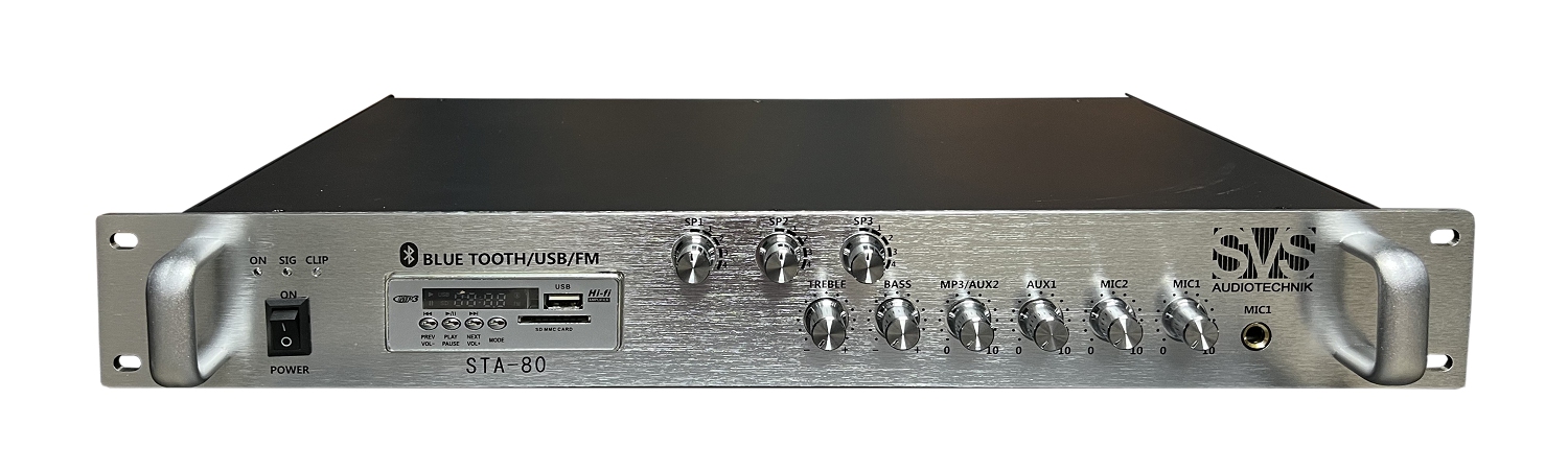 SVS Audiotechnik STA-80 Микшер-усилитель для систем Public Address в Салехарде